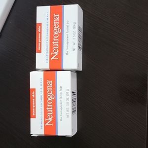 Neutrogena Acne Prone Skin Facial Bar x2 NWT